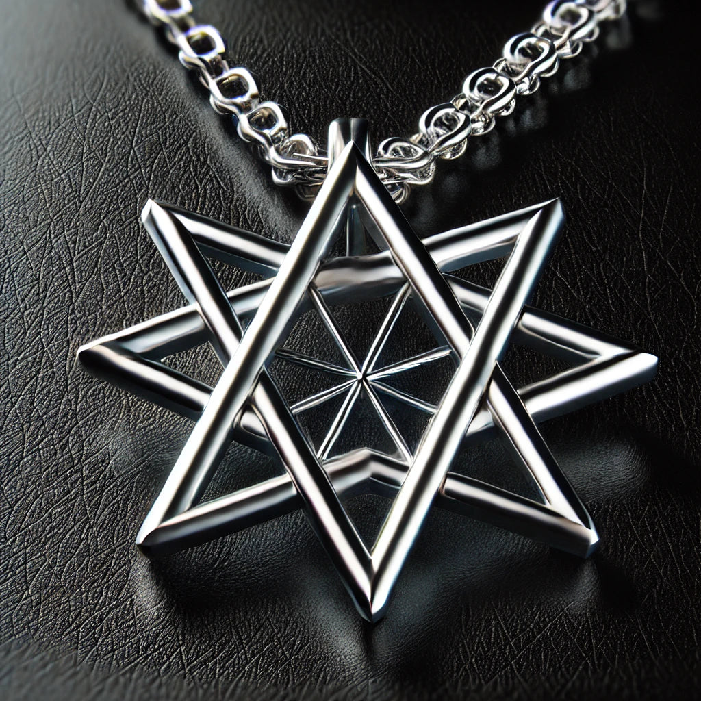 Silver Merkaba Neckless